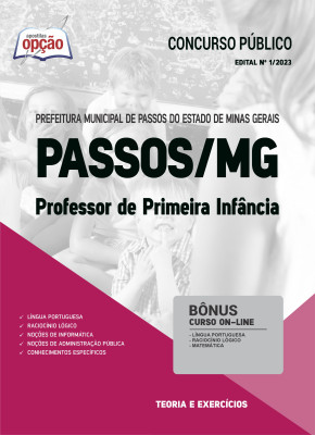 Apostila Prefeitura de Passos - MG - Professor de Primeira Infância