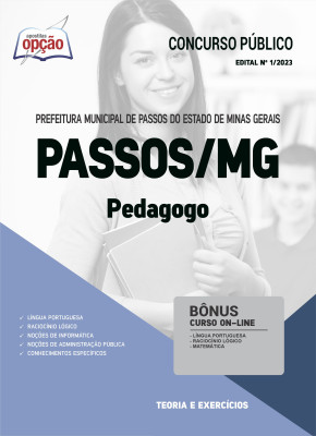 Apostila Prefeitura de Passos - MG - Pedagogo