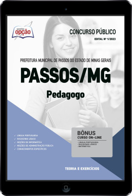 Apostila Prefeitura de Passos - MG em PDF - Pedagogo