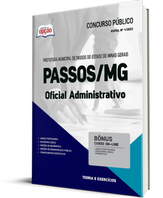 Apostila Prefeitura de Passos - MG - Oficial Administrativo