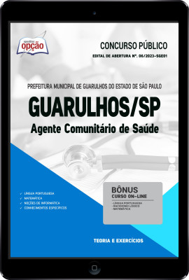 Apostila Prefeitura de Guarulhos - SP em PDF - Agente Comunitário de Saúde