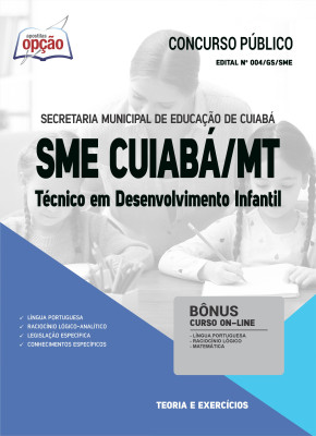 Apostila SME Cuiabá-MT - Técnico em Desenvolvimento Infantil