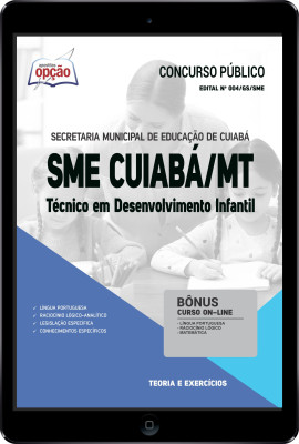 Apostila SME Cuiabá-MT em PDF - Técnico em Desenvolvimento Infantil