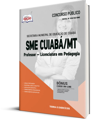 Apostila SME Cuiabá-MT - Professor - Licenciatura em Pedagogia