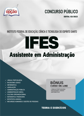 Apostila IFES - Assistente em Administração