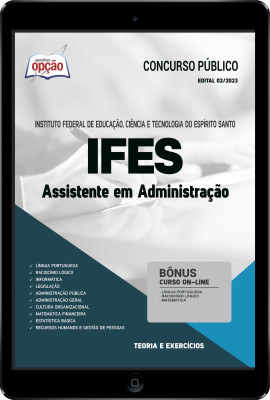 Apostila IFES em PDF - Assistente em Administração