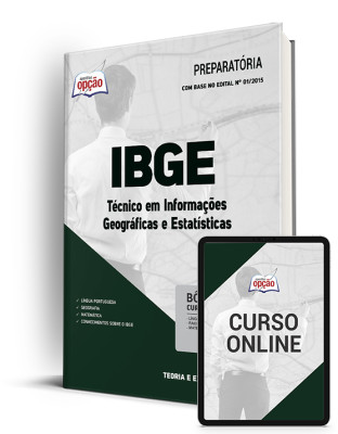 Apostila IBGE 2023 - Técnico em Informações Geográficas e Estatísticas