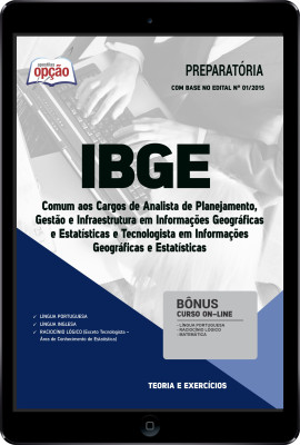 Apostila IBGE em PDF - Comum aos Cargos de Nível Superior