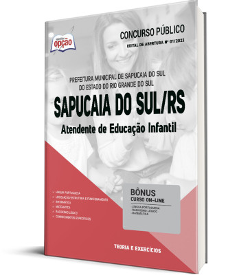 Apostila Prefeitura de Sapucaia do Sul - RS - Atendente de Educação Infantil