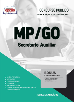 Apostila MP-GO - Secretário Auxiliar