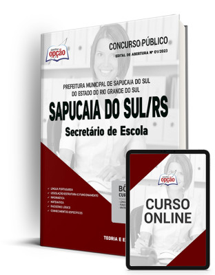 Apostila Prefeitura de Sapucaia do Sul - RS - Secretário de Escola