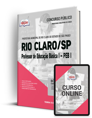 Apostila Prefeitura de Rio Claro - SP - Professor de Educação Básica I - PEB I