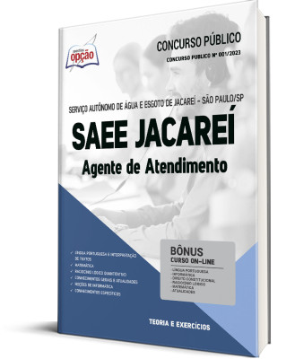 Apostila SAAE Jacareí - SP - Agente de Atendimento