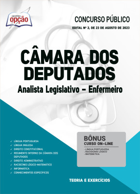 Apostila Câmara dos Deputados - Analista Legislativo - Enfermeiro