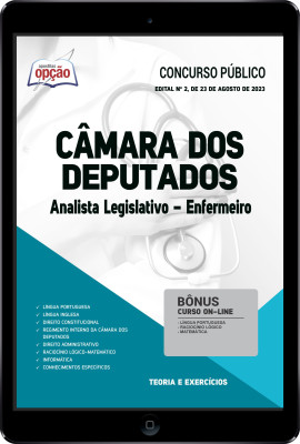 Apostila Câmara dos Deputados em PDF - Analista Legislativo - Enfermeiro