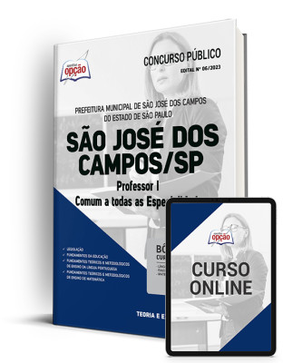 Apostila Prefeitura de São José dos Campos - SP - Professor I - Comum a Todas as Especialidades