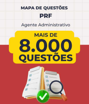Mapa de Questões Online - PRF - Agente Administrativo - 8 Mil Questões