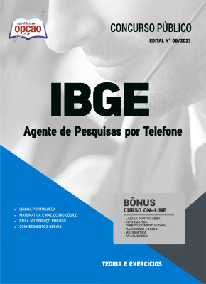 Apostila IBGE 2023 - Agente de Pesquisas por Telefone