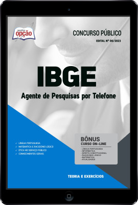 Apostila IBGE em PDF - Agente de Pesquisas por Telefone