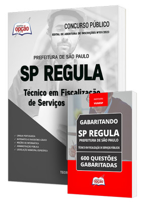 Combo Impresso SP REGULA - Técnico em Fiscalização de Serviços Públicos