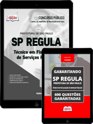 Combo Digital SP REGULA - Técnico em Fiscalização de Serviços Públicos