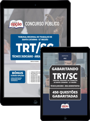 Combo Digital TRT-SC - Técnico Judiciário - Área Administrativa