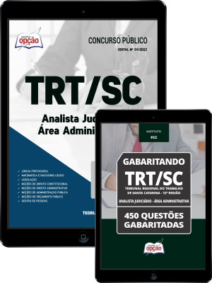 Combo Digital TRT-SC - Analista Judiciário - Área Administrativa