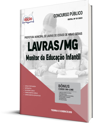 Apostila Prefeitura de Lavras - MG - Monitor da Educação Infantil