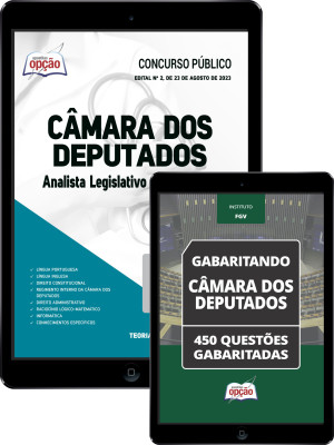 Combo Digital Câmara dos Deputados - Analista Legislativo - Enfermeiro