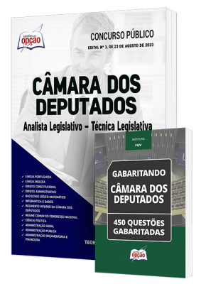 Combo Impresso Câmara dos Deputados - Analista Legislativo - Técnica Legislativa