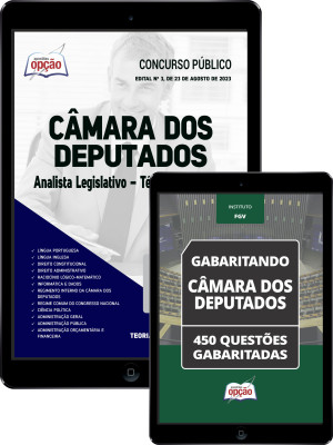 Combo Digital Câmara dos Deputados - Analista Legislativo - Técnica Legislativa