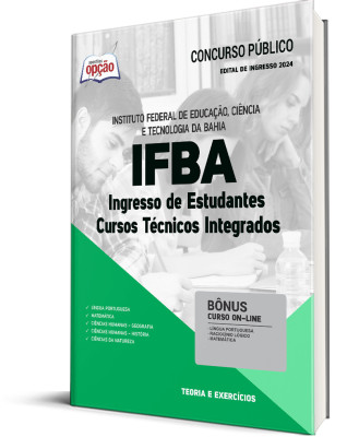 Apostila IFBA - Ingresso de Estudantes - Cursos Técnicos Integrados