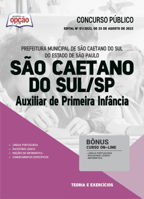 Apostila Prefeitura de São Caetano do Sul - SP - Auxiliar de Primeira Infância