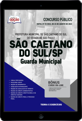 Apostila Prefeitura de São Caetano do Sul - SP em PDF - Guarda Municipal