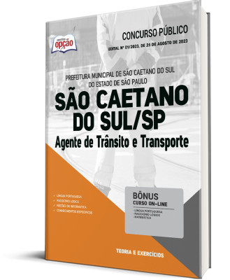Apostila Prefeitura de São Caetano do Sul - SP - Agente de Trânsito e Transporte