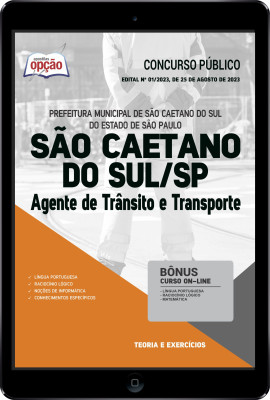 Apostila Prefeitura de São Caetano do Sul - SP em PDF - Agente de Trânsito e Transporte