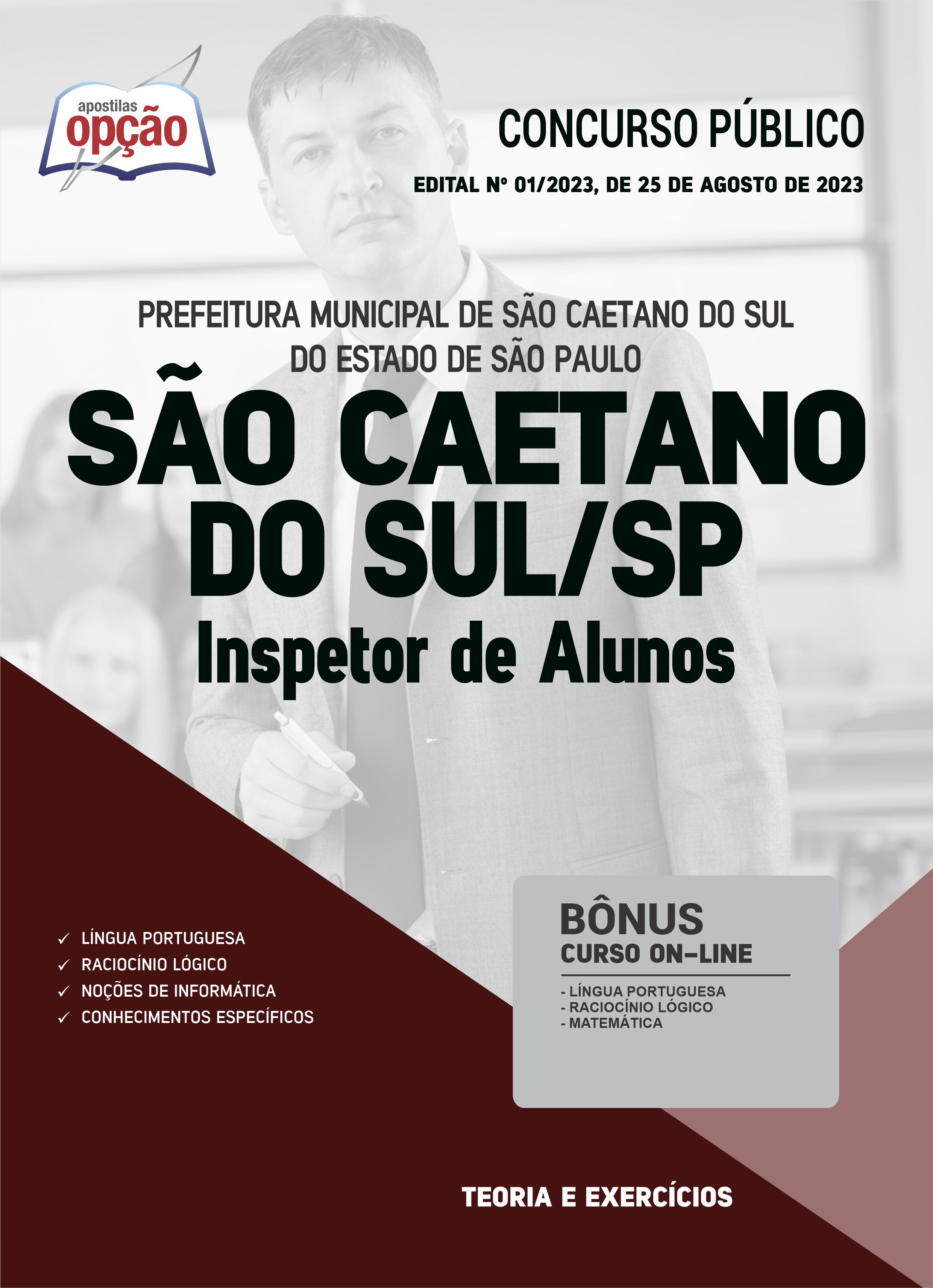 Prova Pref. São Caetano do SulSP - CAIPIMES - 2009 - para Inspetor de  Alunos.pdf - Provas de Concursos Públicos