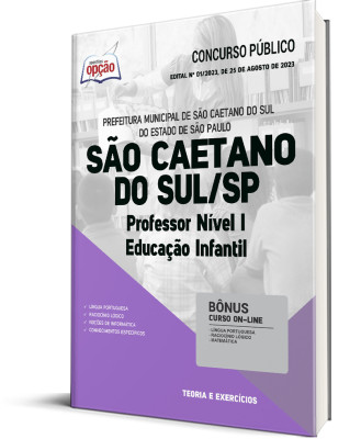 Apostila Prefeitura de São Caetano do Sul - SP - Professor Nível I - Educação Infantil