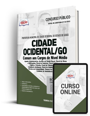 Apostila Prefeitura de Cidade Ocidental - GO - Comum aos Cargos de Nível Médio