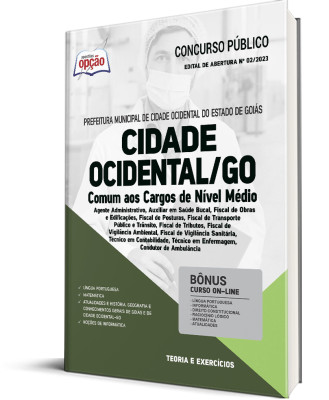 Apostila Prefeitura de Cidade Ocidental - GO - Comum aos Cargos de Nível Médio