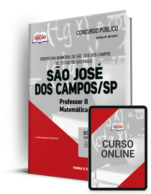 Apostila Concurso Prefeitura de São José dos Campos (SP) 2023