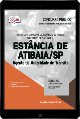 Apostila Prefeitura de Atibaia - SP em PDF - Agente de Autoridade de Trânsito