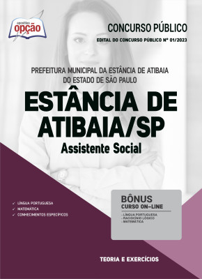 Apostila Prefeitura de Atibaia - SP - Assistente Social
