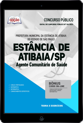 Apostila Prefeitura de Atibaia - SP em PDF - Agente Comunitário de Saúde