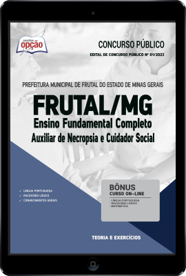 Apostila Prefeitura de Frutal - MG em PDF - Ensino Fundamental Completo