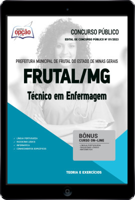 Apostila Prefeitura de Frutal - MG em PDF Técnico Em Enfermagem