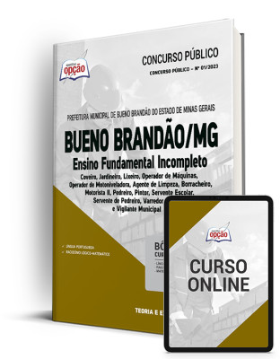 Apostila Prefeitura de Bueno Brandão - MG - Ensino Fundamental Incompleto