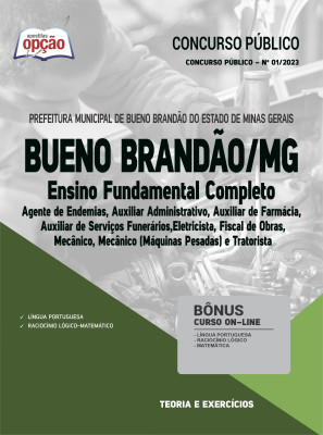 Apostila Prefeitura de Bueno Brandão - MG - Ensino Fundamental Completo