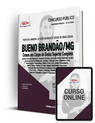 Apostila Prefeitura de Bueno Brandão - MG - Comum aos Cargos de Ensino Superior Completo