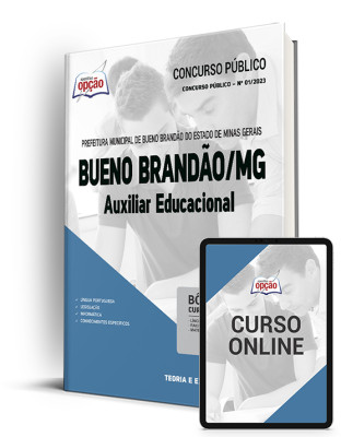 Apostila Prefeitura de Bueno Brandão - MG - Auxiliar Educacional